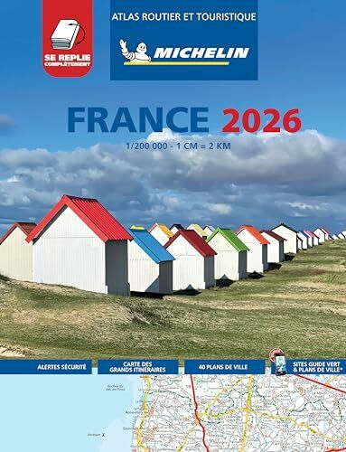Michelin Editions des Voyages France 2026 - Tourist & Motoring Atlas Multi-flex
