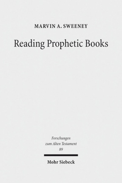 Reading Prophetic Books