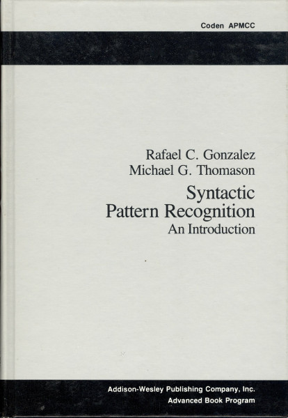 Syntactic Pattern Recognition: An Introduction