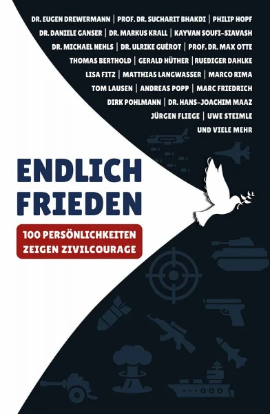 Endlich Frieden: 100 Persönlichkeiten zeigen Zivilcourage