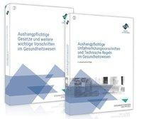 Das Aushangpflichten-Paket für das Gesundheitswesen - Aushangpflichtige Gesetze + Unfallverhütungsvo