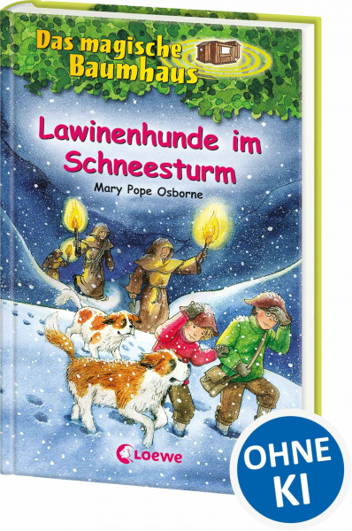 Das magische Baumhaus (Band 44) - Lawinenhunde im Schneesturm: Spannendes Kinderbuch für Mädchen und Jungen ab 8 Jahre