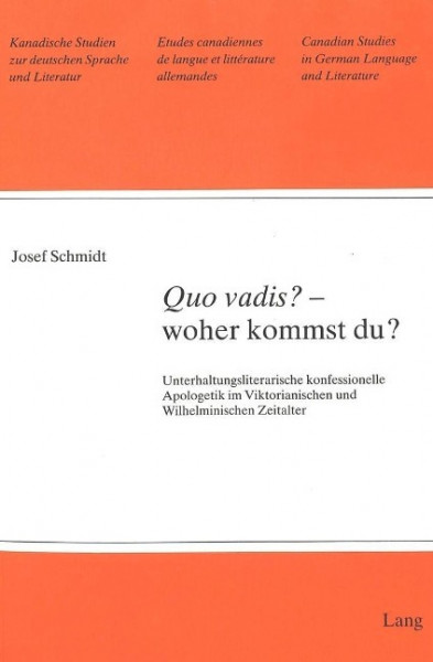 «Quo vadis?» - woher kommst du?