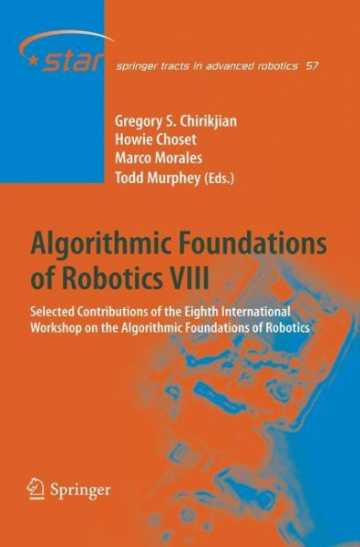 Algorithmic Foundation of Robotics 8