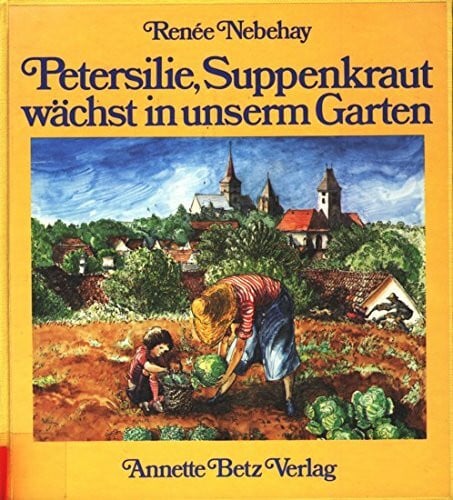 Petersilie, Suppenkraut wächst in unserm Garten