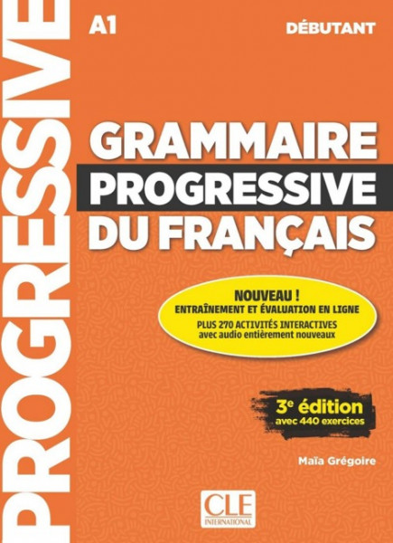 Grammaire progressive du français - Niveau débutant. Buch + Audio-CD