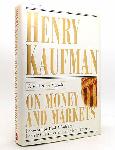 On Money and Markets: A Wall Street Memoir