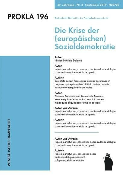 Die Krise der (europäischen) Sozialdemokratie