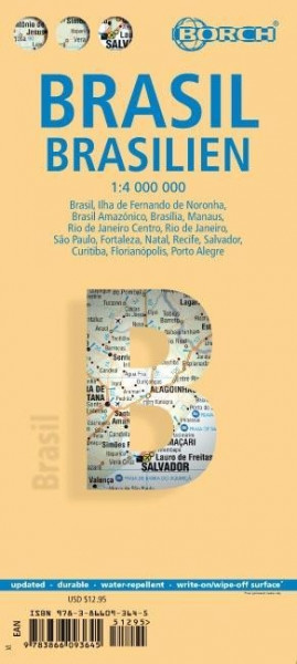 Brazil / Brasil / Brasilien 1 : 4 000 000
