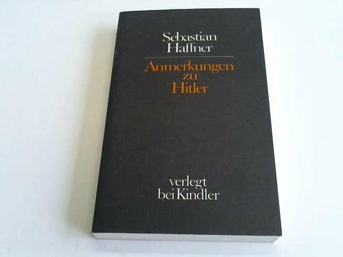 Anmerkungen zu Hitler
