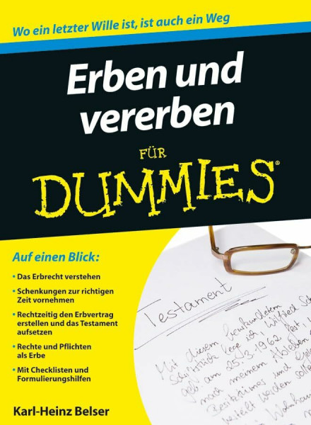 Erben und vererben für Dummies