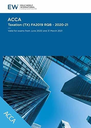 ACCA Taxation (TX) FA2019 RQB - 2020-21