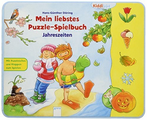 Mein liebstes Puzzlespielbuch. Jahreszeiten: Kiddilight: