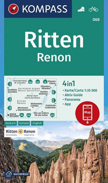 Ritten, Renon 1:25 000