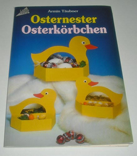 Osternester, Osterkörbchen aus Tonkarton