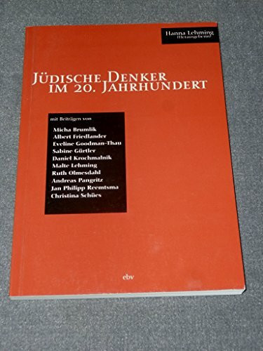 Jüdische Denker im 20. Jahrhundert.