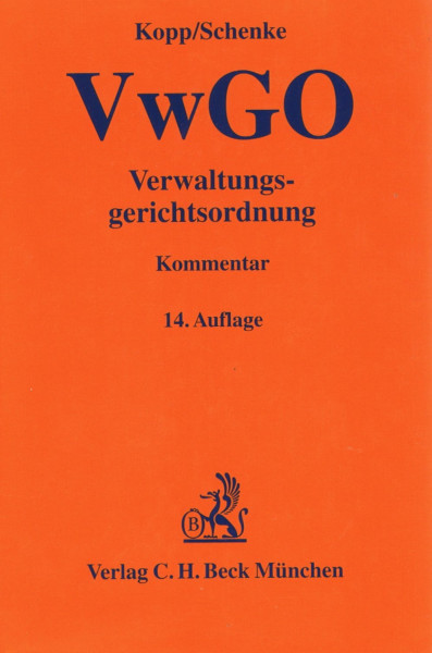 Verwaltungsgerichtsordnung ( VwGO)