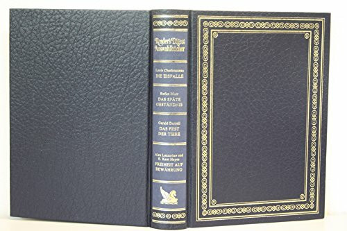 Reader's Digest Auswahlbücher / Die Eisfalle / Das späte Geständnis / Das Fest der Tiere / Freiheit auf Bewährung.