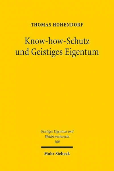 Know-how-Schutz und Geistiges Eigentum