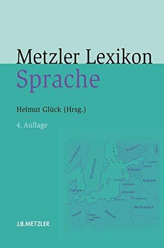 Metzler Lexikon Sprache