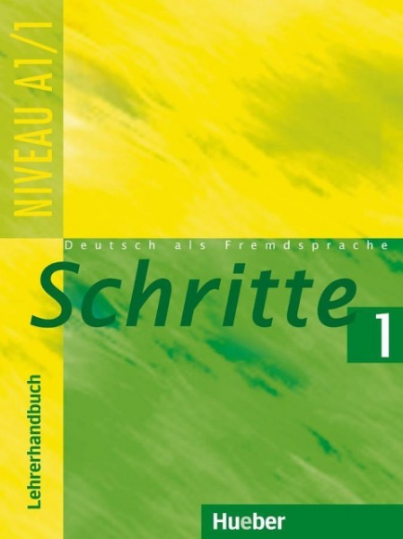 Schritte 1. Lehrerhandbuch