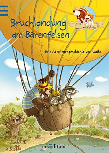 Hase und Holunderbär - Bruchlandung am Bärenfelsen: Eine Abenteuergeschichte von Walko