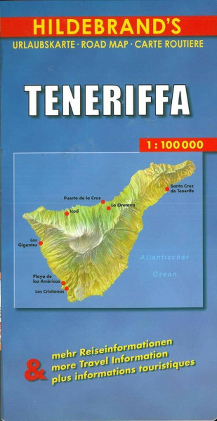 Hildebrand's Urlaubskarten, Nr.2, Teneriffa (Hildebrand's Travel Map)