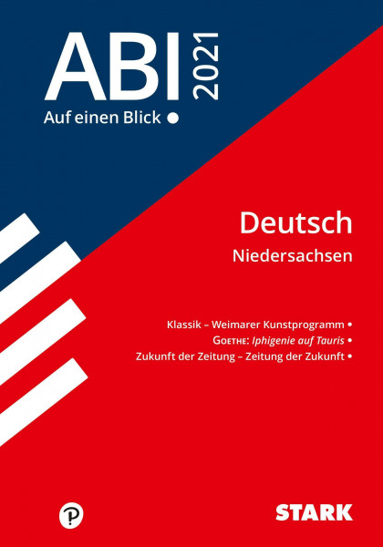 abi - auf einen Blick! Deutsch Niedersachsen 2021