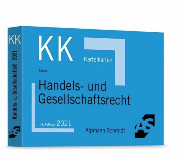 Karteikarten Handels- und Gesellschaftsrecht (Karteikarten Besondere Rechtsgebiete)
