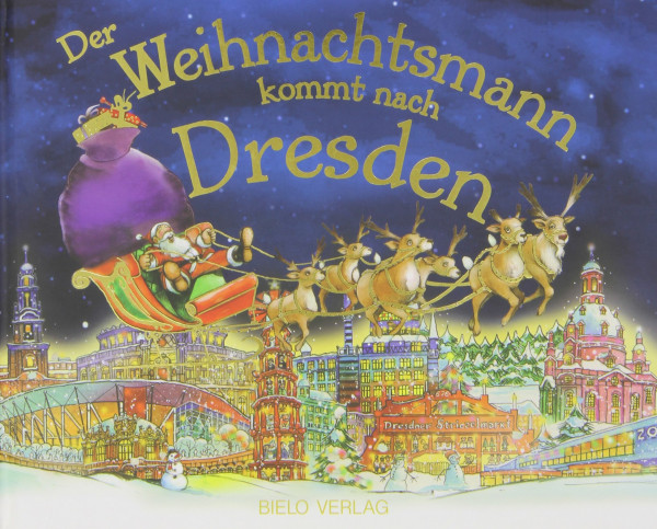 Der Weihnachtsmann kommt nach Dresden: Wenn der Weihnachtsmann mit seinem großen Schlitten die Geschenke vom Nordpol nach Dresden bringt, dann erwartet ihn jedes Jahr ein spannendes Abenteuer.