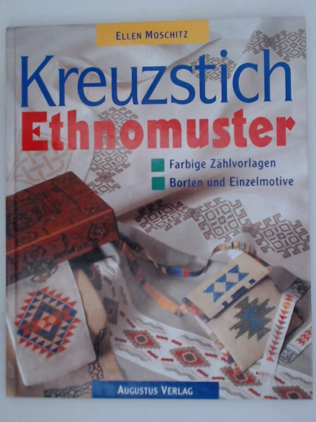 Kreuzstich Ethnomuster. Borten und Einzelmotive