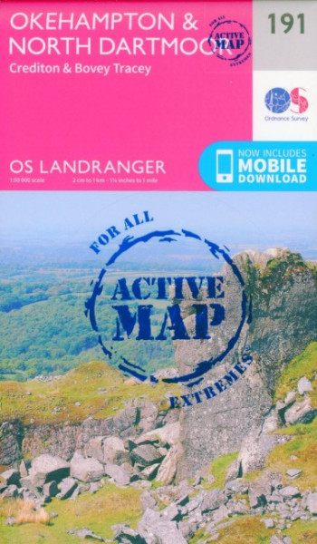 Okehampton & North Dartmoor 1 : 50 000