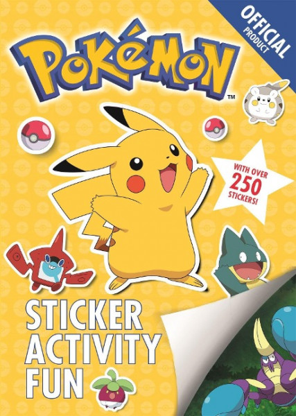 The Official Pokemon Sticker Activity Fun