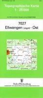 Ellwangen (Jagst) Ost 1 : 25 000