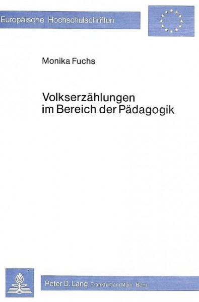 Volkserzählungen im Bereich der Pädagogik