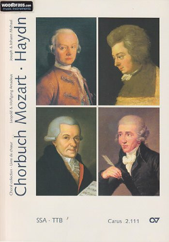 Chorbuch Mozart / Haydn.Bd.1: SSA, TTB. Für gleichstimmigen Chor a capella oder mit Tasteninstrument