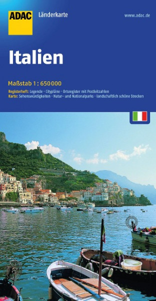 ADAC LänderKarte Italien 1:650 000