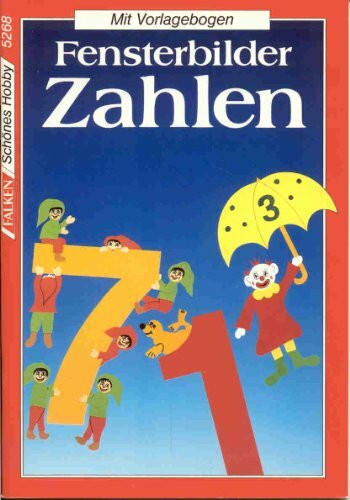 Fensterbilder Zahlen