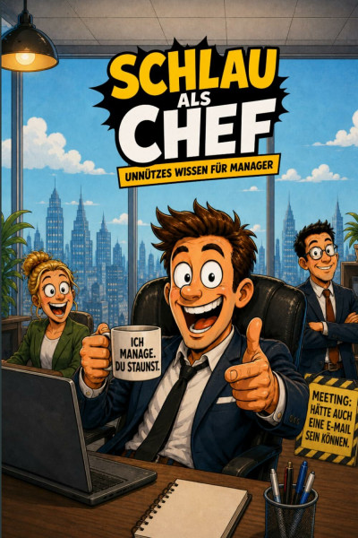 Schlau als Chef - Unnützes Wissen für Manager: Das lustige Chef-Geschenk mit Bürohumor, kuriosen Fakten und witzigen Sprüchen für Chefs, Kollegen, Teamleiter und Führungskräfte