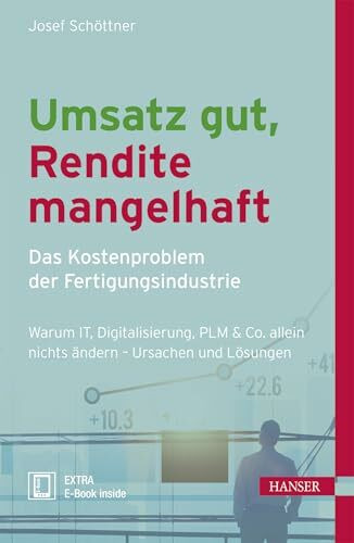 Umsatz gut, Rendite mangelhaft - das Kostenproblem der Fertigungsindustrie: Warum IT, Digitalisierung, PLM & Co allein nichts ändern - Ursachen und Lösungen