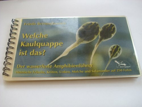 Welche Kaulquappe ist das?: Der wasserfeste Amphibienführer. Heimische Frösche, Kröten, Unken, Molche und Salamander