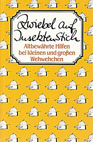 Zwiebel auf Insektenstich