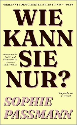 Wie kann sie nur?