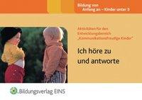 Aktivitäten für den Entwicklungsbereich "Kommunikationsfreudige Kinder"