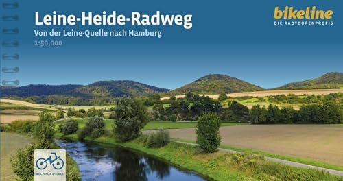 Leine-Heide-Radweg: Von der Leine-Quelle nach Hamburg, 407 km, 1:50.000, GPS-Tracks Download, LiveUpdate (Bikeline Radtourenbücher)