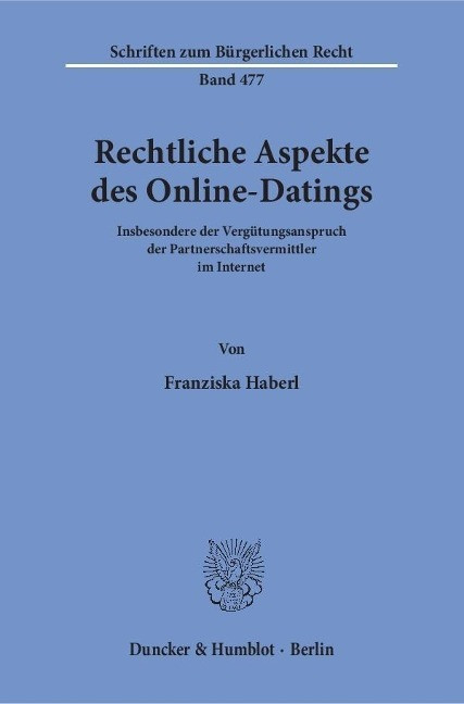 Rechtliche Aspekte des Online-Datings