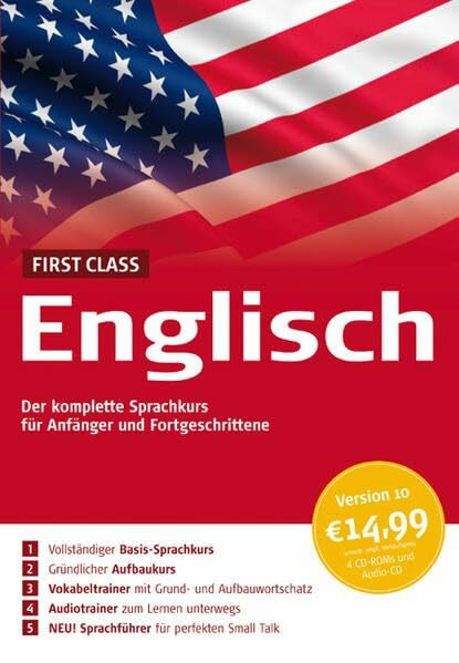 First Class Sprachkurs Englisch 10.0
