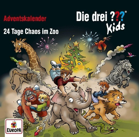 Die drei ??? Kids: Adventskalender - 24 Tage Chaos im Zoo