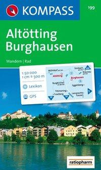 Altötting-Burghausen 1 : 50 000