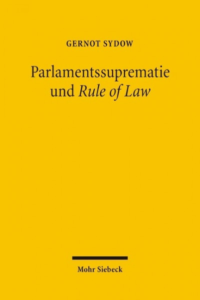 Parlamentssuprematie und Rule of Law